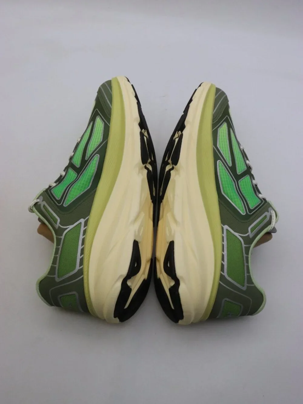 Hoka One One Clifton One 9 X Supervsn Men's 14 Mantis Green Athletic Sneakers